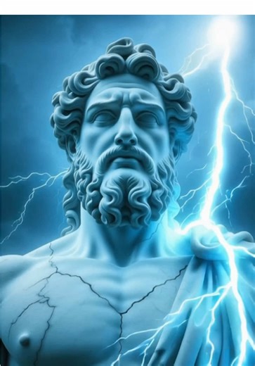 Zeus Awakens in 2025?! ⚡️ Zeus is BACK and shaking our world! 🌩️ Myth or reality? Drop a comment! 👀 Like for Part 2! #GreekMythology #ZeusAwakens #Zeus #AncientGods