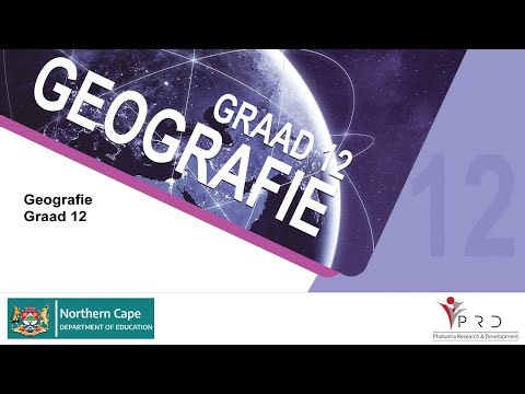 GEOGRAFIE GRAAD 12 KAARTWERK