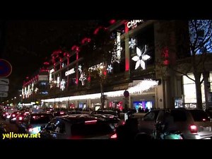 Christmas in Paris Department Store Windows