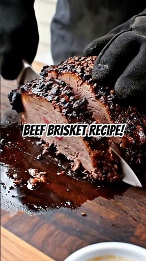 Texas Style Beef Brisket Slow Smoked Authentic R