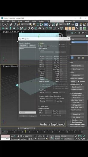 Transform a Box into a Pillow in 3ds Max 🛌 | Easy Cloth Modifier #3ds #coronarender #tutorial