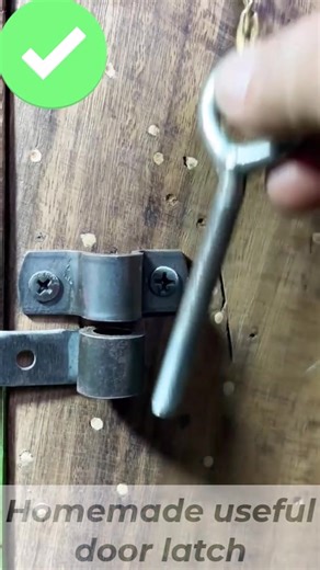 3.5K views · 33 reactions | Simple idea with making 3 useful door latch lock ! . . . #diy #homemade #creative #handmade #diyideas #reelsfacebook #fbreelsfypシ゚viralシ #videoviralシ #reelsfypシ | Share knowledge with me | Facebook