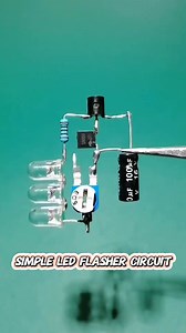 18K views · 176 reactions | Simple LED Flasher Circuit.. Diy Electronics Project . Follow for more like this. Like❣️ comments Share Keep Supporting 欄 #ledflasher #flashercircuit #diyelectronic #diyelectronics #diyelectrical #electronicidea #electronicstudent #electronicstudents #electronicsolvers #electronicsengineering #electronicengineering #digitalelectronics | WA Electronics | Facebook