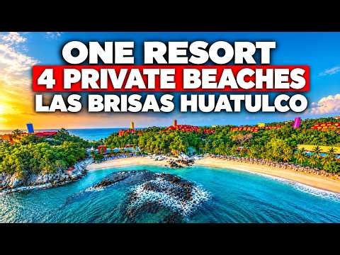 Las Brisas Huatulco Resort: HONEST REVIEW (4 Private Beaches)