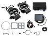 Holley 550-1081: 550-1081 Terminator X Stealth 4500 Dual Throttle Body (2 x 4) EFI System [Black Finish] - JEGS