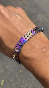 Samara Jones on Instagram: "RJ.Trebreh Jewelry. Rainbow hematite bracelet ❤️李懶癩#prettyhealth#handmadetospreadlove"