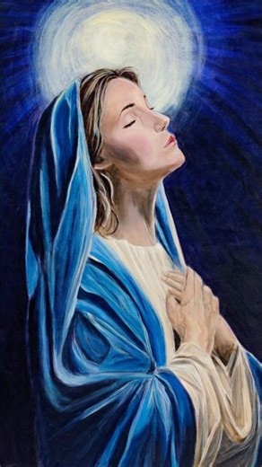 Hail Mary, Full of Grace | Virgin Mary Fine Art | Catholic Christian Orthodox