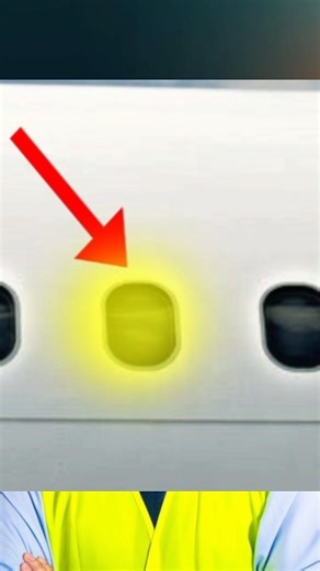 Kyu hoti hai Airplane ✈️ ki window round ? Shocking! #shorts #airplane