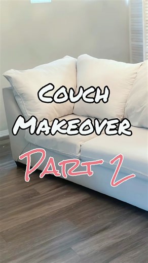 DIY Drop Cloth Couch Transformation Tutorial