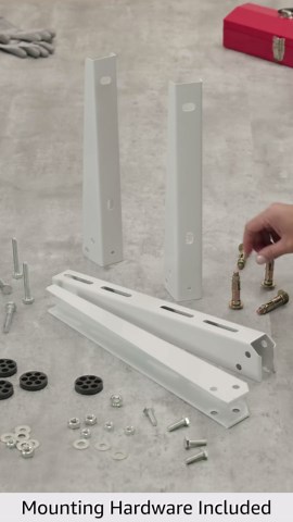 Mini Split Wall Mounting Bracket for Air Conditioner Heat Pump System Unit 7000-15000 BTU, Heavy Duty Foldable Support Bracket for for Ductless Mini Split, HVAC, Compressor