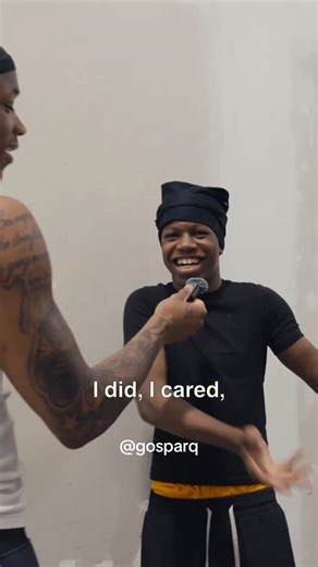 Sparq on Instagram: "During our Issue 01 cover shoot, we got exclusive answers one what really happened when rakai asked “U GOOD MUD?” to barcode. #fyp #viral"