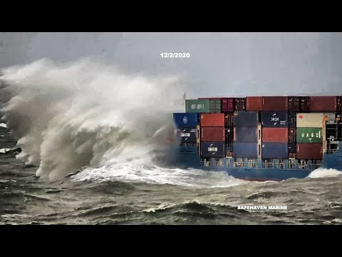 Pilotage in bad weather Cork Harbour February 2021