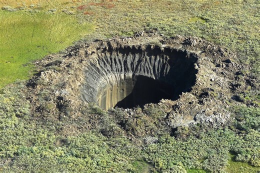 Origin of mysterious giant craters found in Siberia finally unveiled