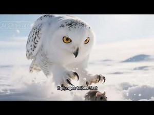 The Snowy Owl: Silent Hunter of the Frozen Arctic