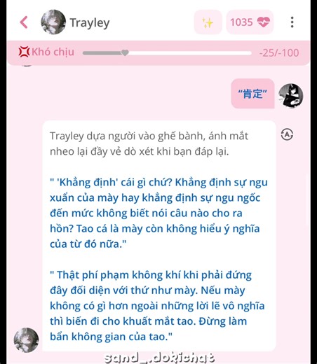 hát cho Trayley nghe(我肯定) | oidoi oi t thề char nay khó áccc #dokichat #xh #SandCát #viral #xuhuong