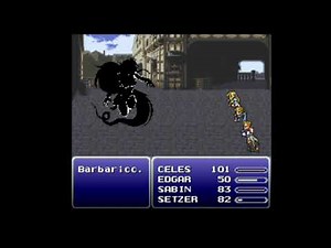FF6 hack post boss extended game over cutscene concept