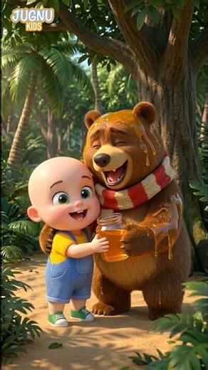 Animal Get Hurt | Bear Get Boo Boo Kids Song | Sick Song | Baby Cartoon #shorts