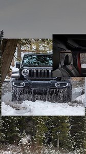 Ready to conquer winter? Explore the Jeep® Wrangler.​ Jeep® Wrangler shown with aluminum hood. Actual hood may vary. | Jeep