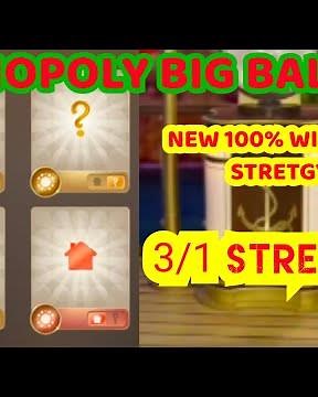 Monopoly Big Baller 3/1 Strategy – 100% Win Trick Revealed!