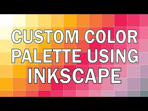 3 Easy Ways To Create Custom Color Palette Using Inkscape