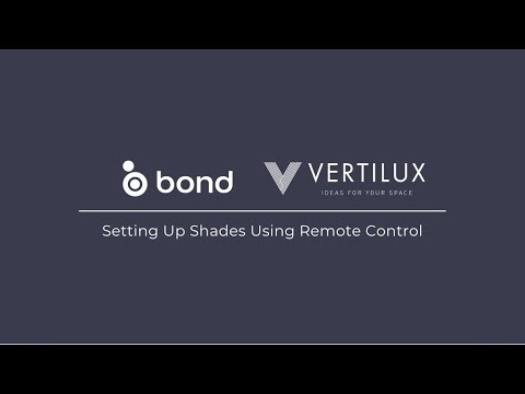 Vertilux Bond Setup