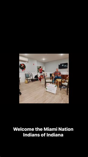 We are honored to welcome the Miami Nation Indians back to help us celebrate Thanksgiving! Enjoy the rhythm of the tribal drums, watch the beautiful dances, and feel inspired by their incredible traditions. Learn about their dress and attire—how it’s made, what it represents, and the deep meaning behind it. A true experience in education and history! Miami Nation of Indians of Indiana Lake Meadows Assisted Living #ThanksgivingCelebration #MiamiNation #NativeAmericanHeritage #CulturalTradition #T