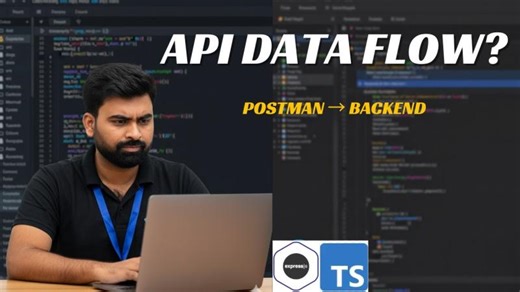 Postman to Backend API Data Flow | JSON Request Explained | Ep 13 @techlearningwithRajat | Rajat Kumar