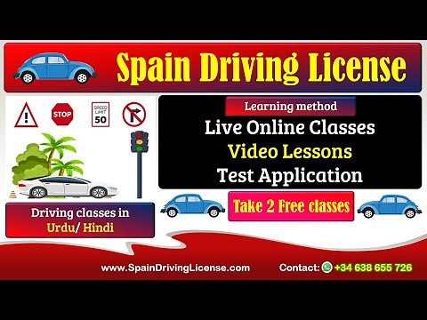 Spanish Driving License in english - dgt test 1/3