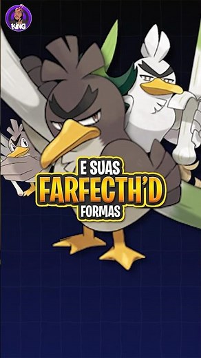 Farfetch'd and its forms #Pokémon #Farfecthd #Sword&Shield