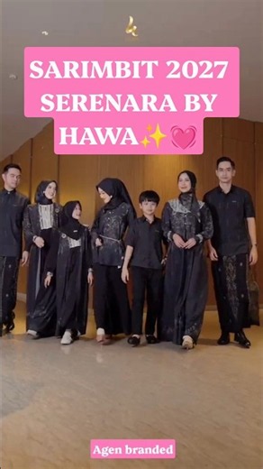 Sarimbit 2027 SERENARA By Hawa✨💓 #agenbranded #wa:087737600890#hawa #sarimbit2027