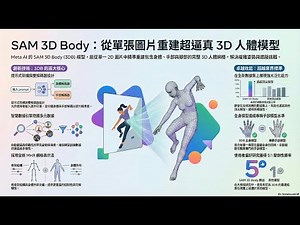 SAM3DBody 從單張照片到 3D 人體模型