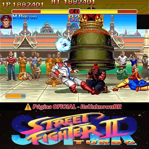 FINALLY! The boss fight (M. BISON vs AKUMA) in Street Fighter 2 Turbo!