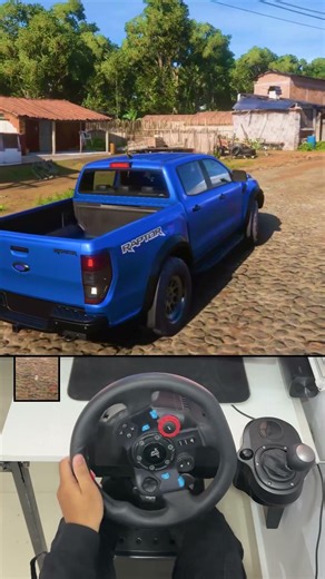 Ford Ranger Raptor | Forza Horizon | Steering Wheel Gameplay #shorts #forzahorizon5 #game