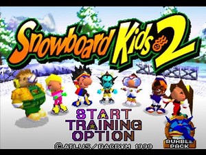 Snowboard Kids 2 - Nintendo 64 - Intro & Title Screen