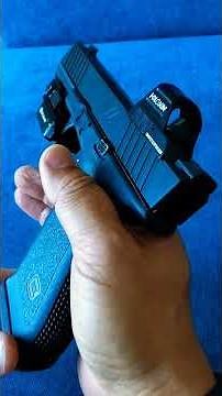 Glock 17 gen3 + zev z17 slide + timney trigger = 'merica awesomeness