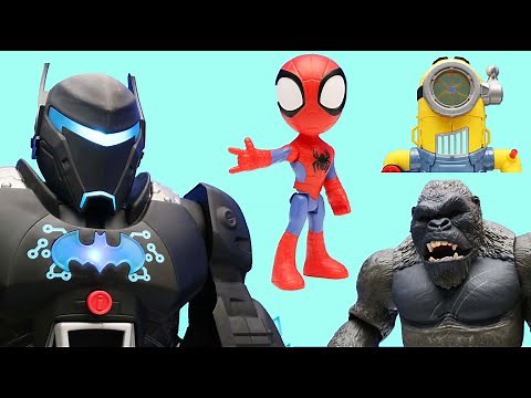 Spidey And Superhero Friends Team Up With Minions