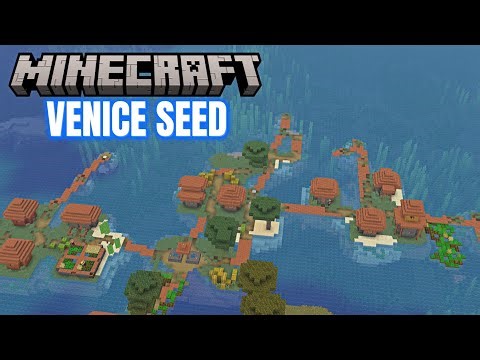Minecraft Venice Seed | Floating Village | Java 1.21+