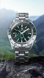 Spring Drive GMT inspired by the Hotaka mountain range in summer | Grand Seiko