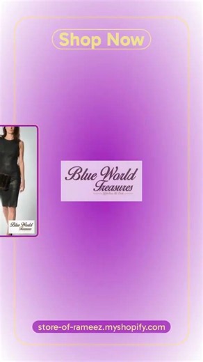 Iranta Leather Dress in Black