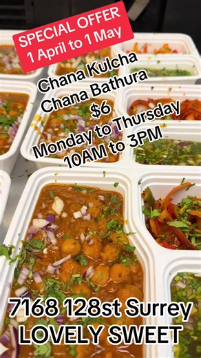 SPECIAL OFFER 1 APRIL to 1 MAY MONDAY to THURSDAY 10AM to 3PM #surrey #special #viralvideo #surreybc #bc