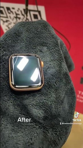Apple Watch scratch removal with Primo Polishing Machine at the Gadget Repair Expo!
