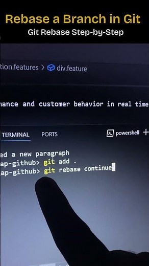 How to Rebase a Branch in Git