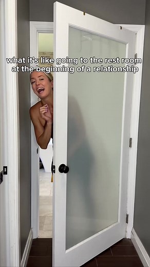 less is more, honey 💩🤣 #marriageadvice#marriagehumor #couplescomedy #marriage #coupleshumor #bathroom #beforemarriage #aftermarriage | Charles and Allie