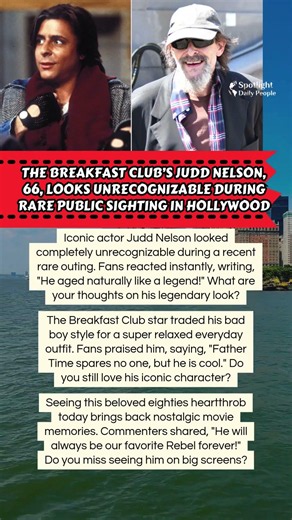 🔥 Judd Nelson Unrecognizable In Rare Public Outing! 😱