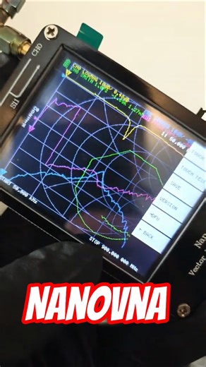 NanoVNA #antenna #radiofrecuencia #rftools #lora