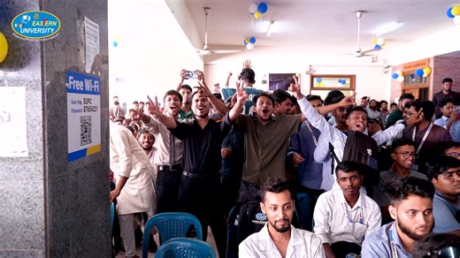 17K views · 437 reactions |  A few wonderful moments from our Freshers’ Orientation Fall 2025 at Eastern University! Warm smiles, inspiring speeches, and a vibrant cultural show — a perfect start to a new journey.  #EasternUniversity #FreshersOrientation #CampusLife #Fall2025 | Eastern University | Facebook