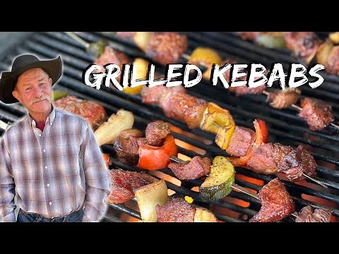 Juicy Grilled Kebabs | Cowboy Cooking