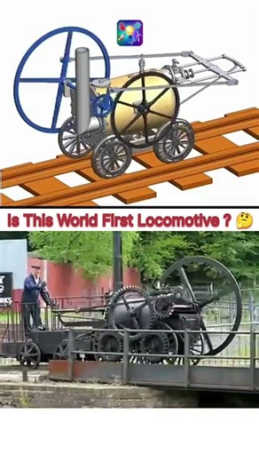 Inside The First Steam Locomotive 🚂