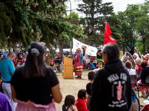 Sisters in Spirit Memorial for MMIWG unveiled in Prince Albert