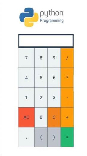 Así de FÁCIL realiza una calculadora en PYTHON 🐍#python #code #shorts #programming